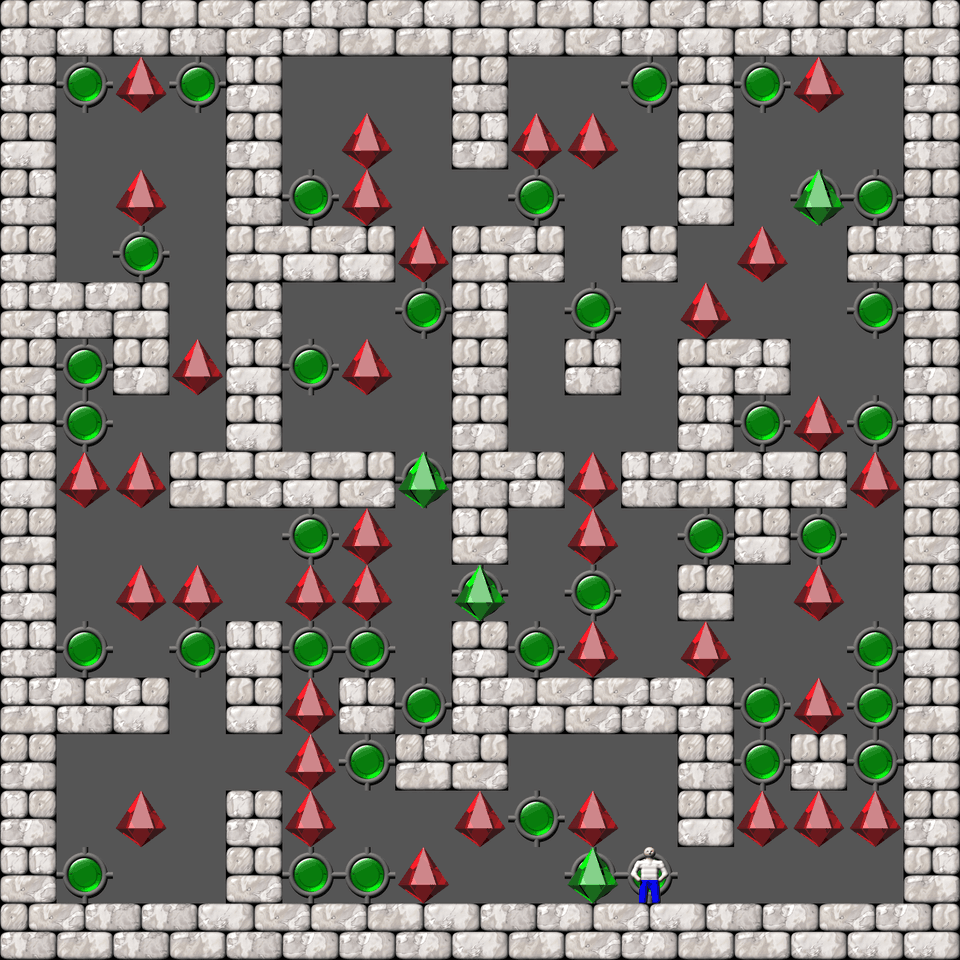 Sokoban Mass Remodel level 66